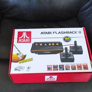 Flashback X Black Console with Built-in Games